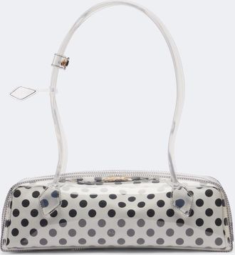 Alaia Ala&iuml;a Bolso al hombro Le Teckel Medium con lunares