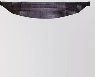 Dolce & Gabbana silk pleated polka dot cummerbund