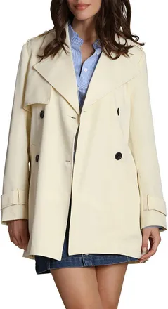 Avec Les Filles Double Breasted Trench