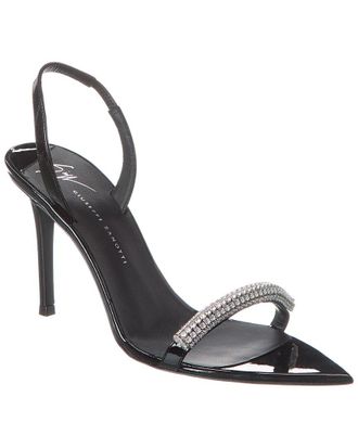 Giuseppe Zanotti Intriigo Galassia 90 Patent Slingback Sandal