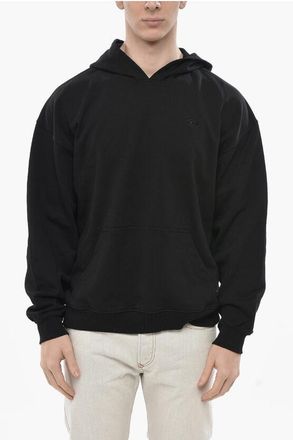 Diesel Plain Hooded Sweatshirt S-BOXT With Acid Wash Detail On The size Xxs