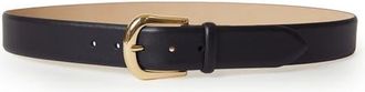 B-Low The Belt Kennedy Leather Belt in Black Gold at Nordstrom, Size Medium