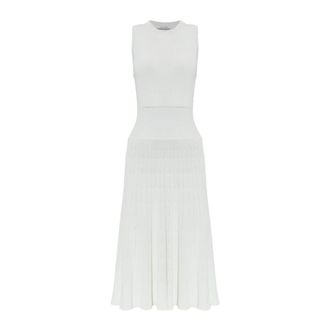 Lacoste Abito senza maniche - - Dresses - Donna - Bianco - XL