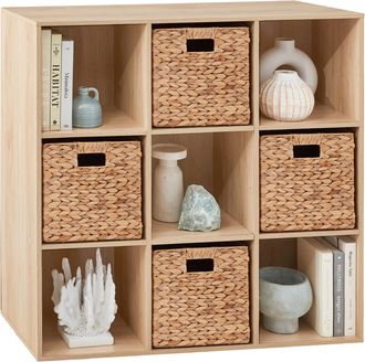 Best Choice Products 9-Cube Storage Organizer, 11in Shelf Opening, Bookcase w/ 3 Removable Back Panels