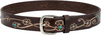 Alberto Luti Cintura 08/35 - - Accessories - unisex - Marrone - 90 CM