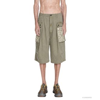 KAPITAL Herringbone JUMBO MONKEY Shorts