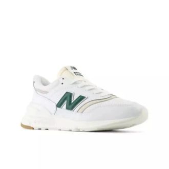 New Balance Mens New Balance 997R U997RGA Sneaker White Green Running Shoes RHS6144