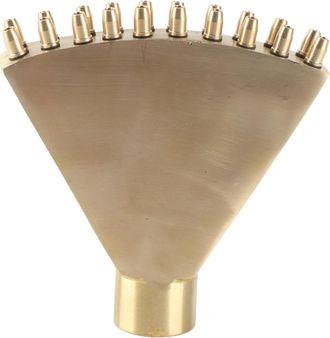 OEM Aspersor De Lat&oacute;n Para Fuente, Rosca Interna G1, Chorro Ajustable Para Dise&ntilde;o De Jardines