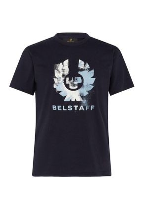 Belstaff BLUR COTTON T SHIRT Size: XXL, colour: NAVY