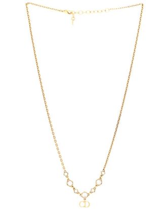 Dior Crystal Claire D Lune Necklace (Authentic Pre-Loved)