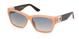 Guess GU00105 57P Womens Sunglasses Brown Size 56