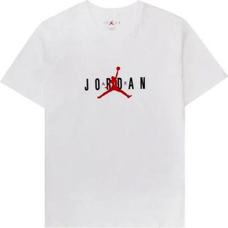 Nike Jordan logo-detail short-sleeve T-shirt - Bianco