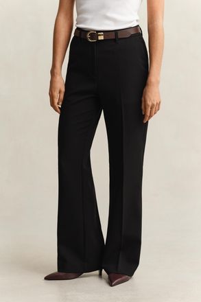 GANT Women Flared Slacks (44) BLACK