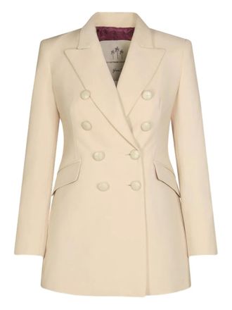 Johanna Ortiz Herencias Del Alma blazer - Beige