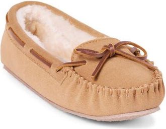 Minnetonka Cally Slipper in Cinnamon Suede at Nordstrom, Size 10