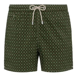 MC2 Saint Barth Beachwear, male, Green, Size: XL Swim Trunks