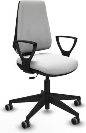 Piqueras y Crespo Piqueras Y Crespo - Elche Cp Bali Blanco Brazos Fijos Base Piramidal Ruedas Engomadas 65mm