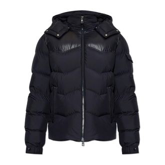 Moncler Ravelis Down Jacket - Heren - Gewatteerde jassen - Blauw - M - Polyester - Jassen