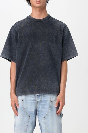 Dsquared2 T-shirt in cotone con maxi logo Dsquared2