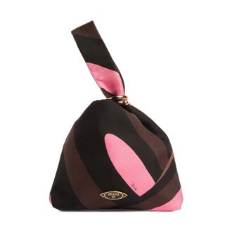 Pucci Bolso de mano estampado - Bags - Mujer - Marr&oacute;n - ONE SIZE