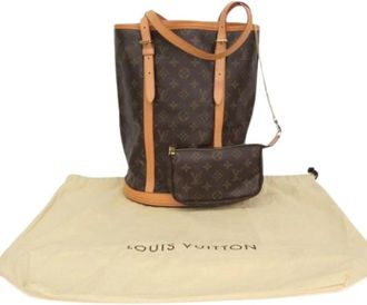 Louis Vuitton Pre-owned Bucket GM M42236 - Dames - Vintage Tas - Bruin - ONE Size - Vintage