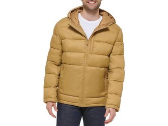 Cole Haan Hooded Nylon Jacket Mens Clothing Sand : XL, Nylon/Polyester