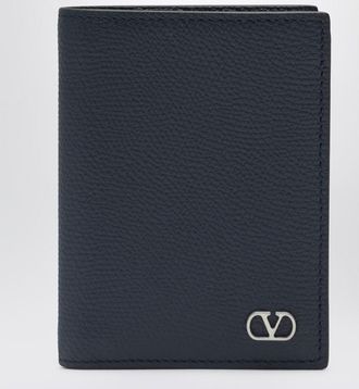 Valentino Garavani Vlogo Signature Cardholder Navy