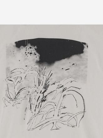 And Wander Mens Sweater Cotton-Blend White