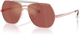 Michael Kors Denver Mk 1173 1108E4 - Dames - Zonnebrillen - Geel - 58 MM - Accessoires