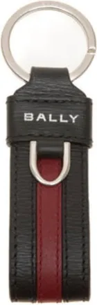 Bally Ribbon Leather Key Holder