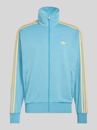 adidas Originals Loose Fit Trainingsjacke mit Logo-Applikation Modell FIREBIRD in Tuerkis, Gr&ouml;&szlig;e XS