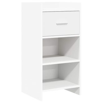 vidaXL Aparador Blanco 40 X 36 X 80 Cm Madera De Ingenier&iacute;a Vidaxl