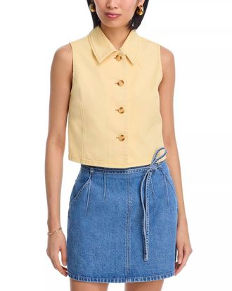 Tanya Taylor Parton Top In Butter
