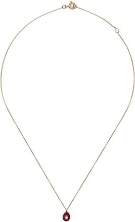 Pascale Monvoisin 9K Yellow Gold Orso Ruby And Diamond Necklace - Womens - Ruby/Diamond/9kt Yellow Gold