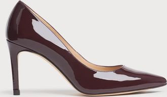 L.k. Bennett Womens Floret Closed Courts, Oxblood - Wine - Size UK 5