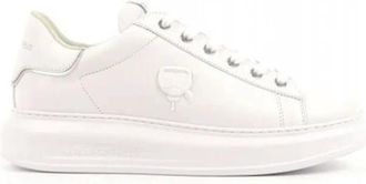 Karl Lagerfeld Kapri NFT Sneakers - Heren - Sneakers - Wit - 43 EU - Leer - Schoenen