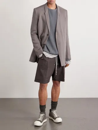 Rick Owens Jumbo Ribbed Virgin Wool Sweater