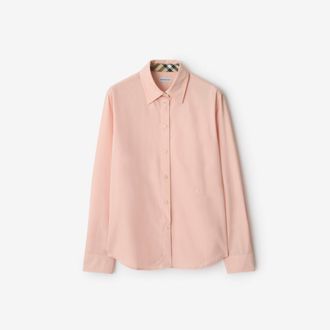 Burberry Regular Fit Cotton Poplin Shirt, Size: 02
