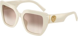 Dolce & Gabbana DG4538 331294 Womens Sunglasses White Size 54