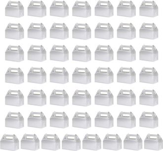 OEM 50 Cajas Para Fiestas Personalizables, Dise&ntilde;o Econ&oacute;mico