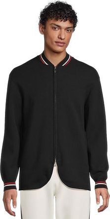 A|X Armani Exchange Full Zip Knit Cardigan Mens Sweater Deep Navy : 2XL, Polyamide/Polyester/Viscose