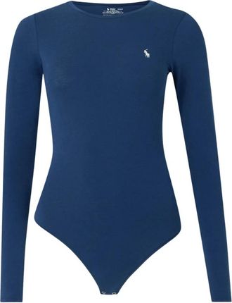 Polo Ralph Lauren Body de manga larga - Tops - Mujer - Azul - M