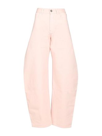 Alaia Curved Dyed Denim Jeans
