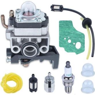 OEM Kit De Carburador Para Motor Honda Gx25 Gx35 Fg110 Hht35 Hht25, Carburador + Junta + Filtro + Manguera De Combustible + Filtro De Aire + Buj&iacute;a + Bombi