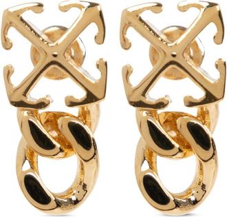 Off-white Orecchini pendenti Arrow - Oro