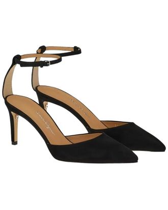 Ferragamo 80Mm Leather Pump