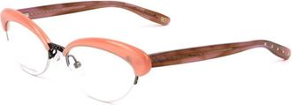 Bottega Veneta Bv0211o Halfrim Roze Bril