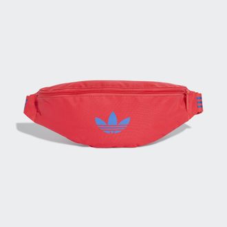 adidas Sporttasche ADIDAS ORIGINALS ADICOLOR WB, Damen, semi lucid rot, Obermaterial: 100% Polyester, Taschen Sporttasche