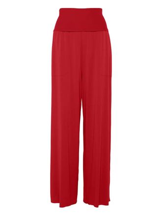 Eres Dao broek met wijde pijpen - Rood