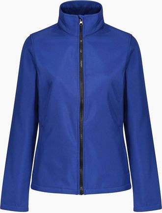 Regatta Womens Regatta Standout Womens/Ladies Ablaze Printable Soft Shell Jacket - Blue - Size: 12